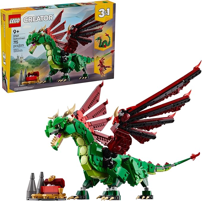 LEGO Creator 3 in 1 Medieval Dragon